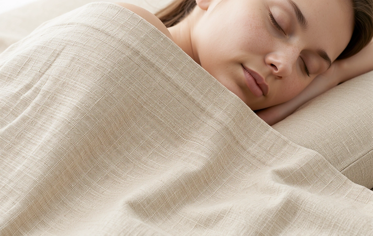 Leinentextur Hintergrund